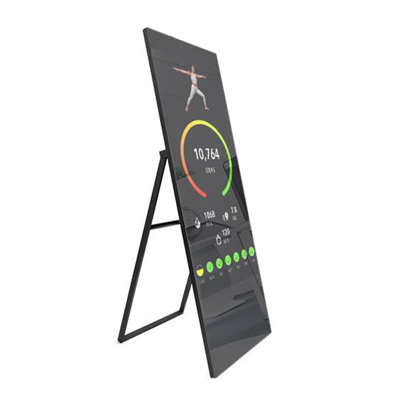 Smart Home Gym Mirror - Smart Fitness Mirror Interactive Touch Panel