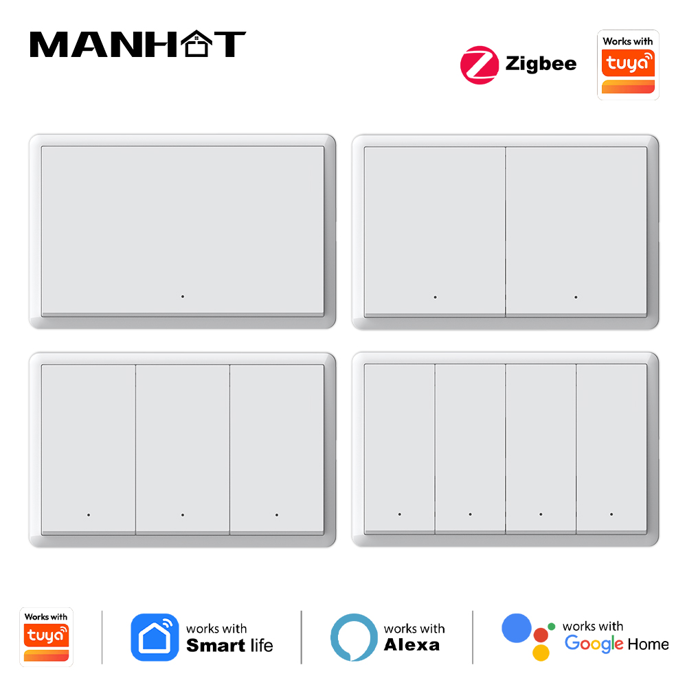 Smart Home For Living - Manhot Smart zigbee Switch No Neutral