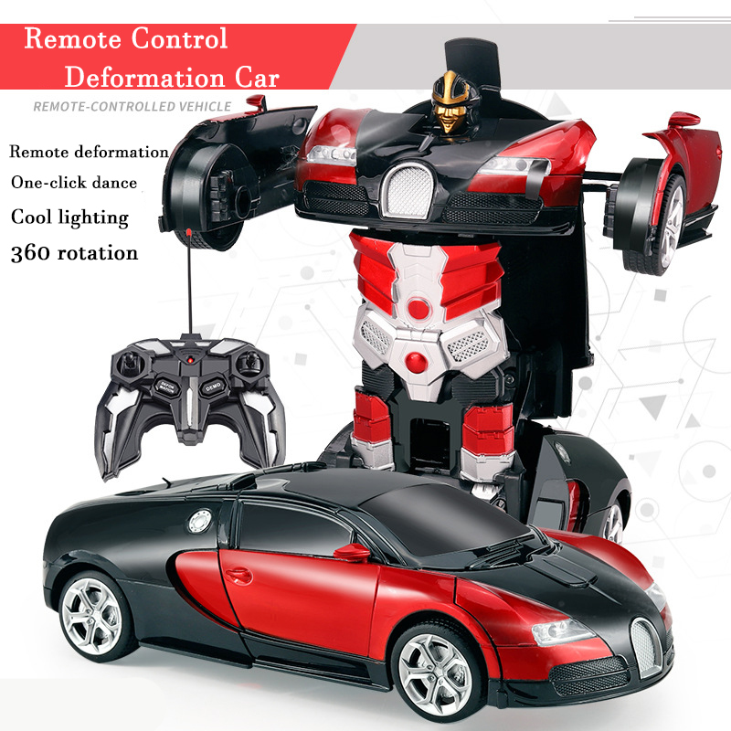 Smart Home Key - 2in1 Electric RC Car Transformation Robots