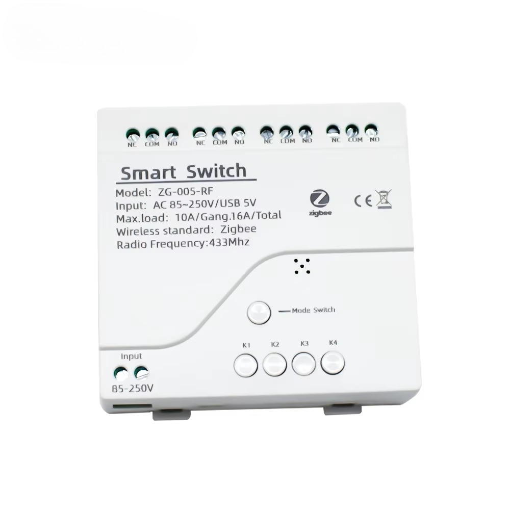 Smart Home Zigbee - Tuya 4CH Zigbee Switch Relay Module