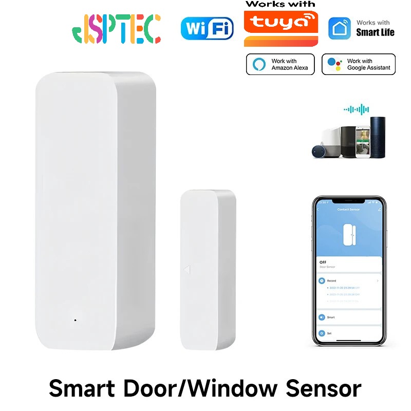 Smart Home Ecosystems - Tuya WiFi Smart Door Sensor Door