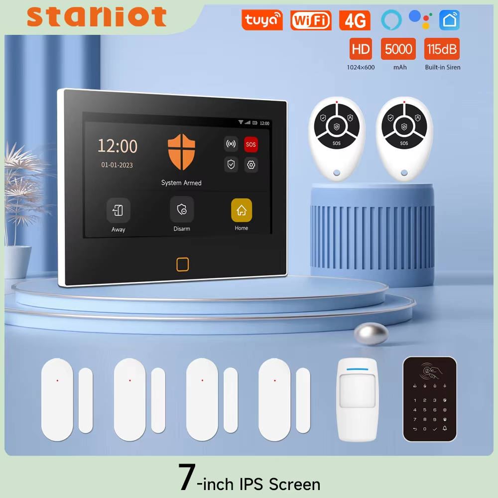 Smart Home Ecosystems - Staniot 7 inch HD Alarm System