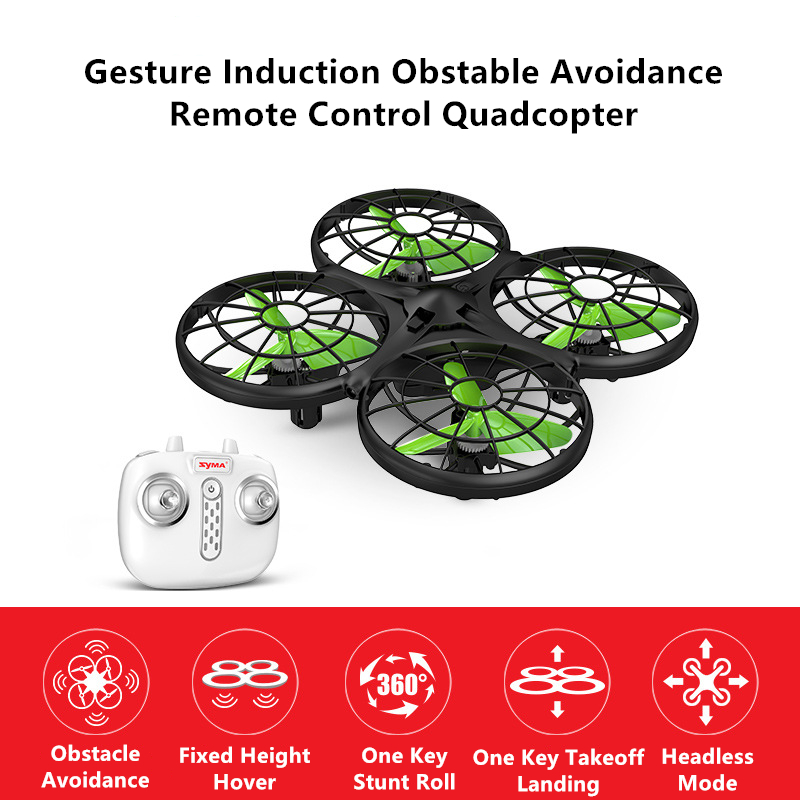 Smart Home Key - Gesture Induction Obsatcle Avoidance RC Quadcopter