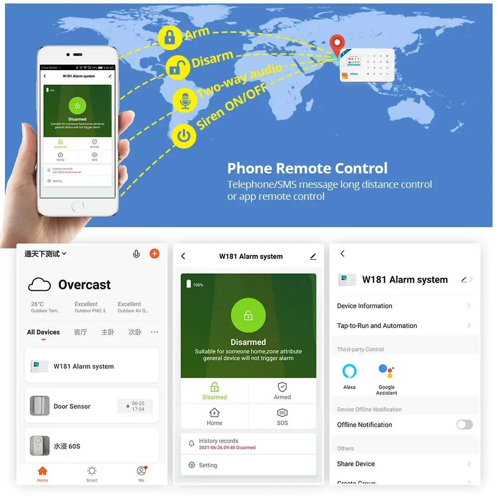 KERUI W181 Tuya Smart APP Home - огляд і ціна Smart Home Outdoor Camera