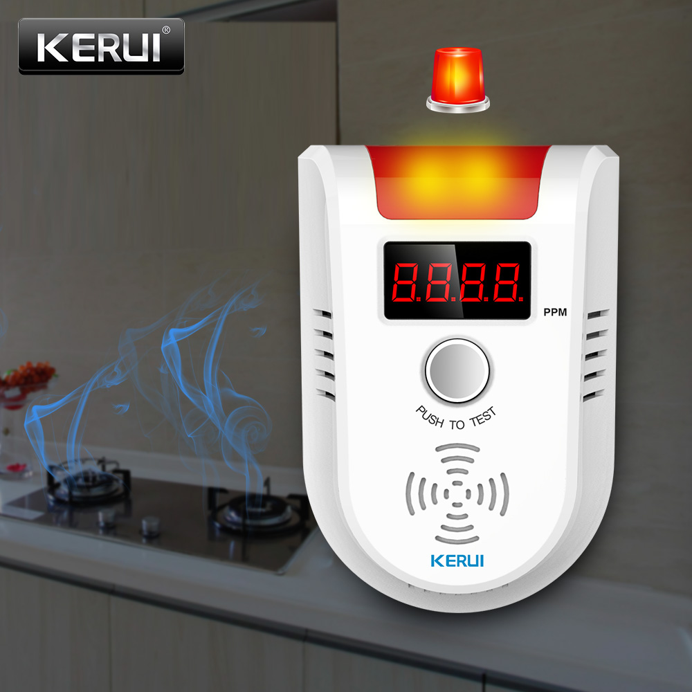KERUI GD13 LPG GAS Detector Al - огляд і ціна Smart Home Security System