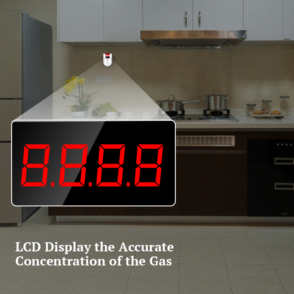 KERUI GD13 LPG GAS Detector Al - огляд і ціна Smart Home Security System