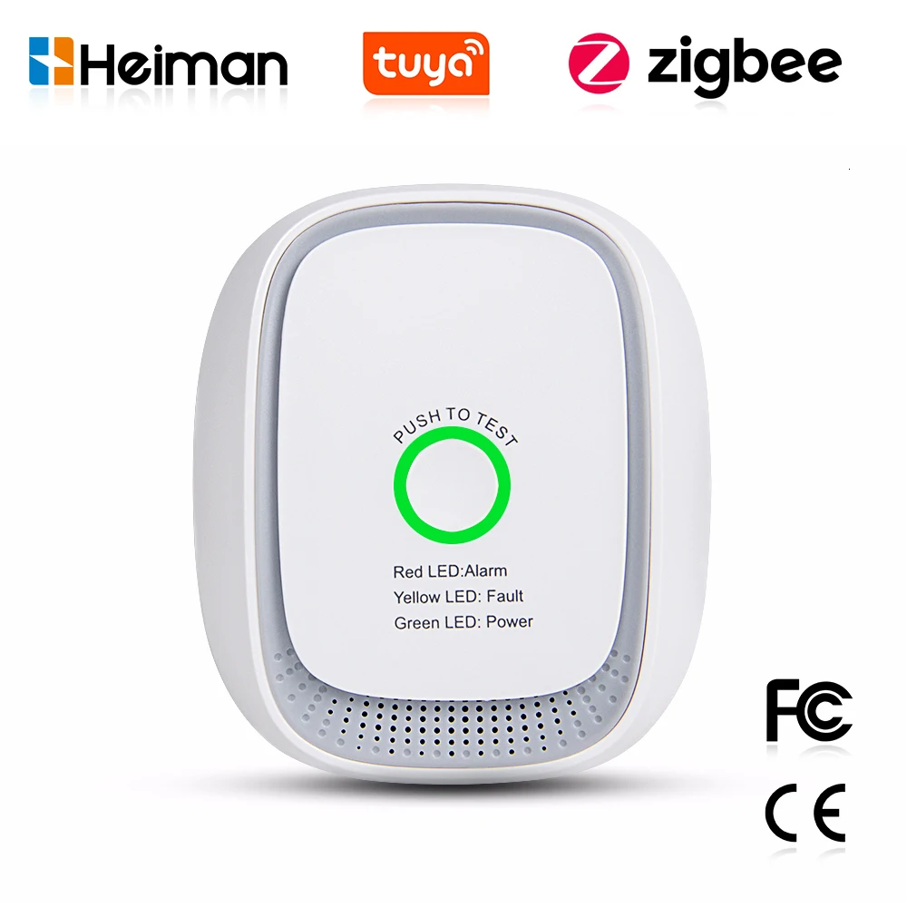HEIMAN Zigbee Tuya Combustible - огляд і ціна Smart Home Zigbee