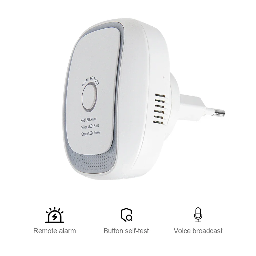 HEIMAN Zigbee Tuya Combustible - огляд і ціна Smart Home Zigbee