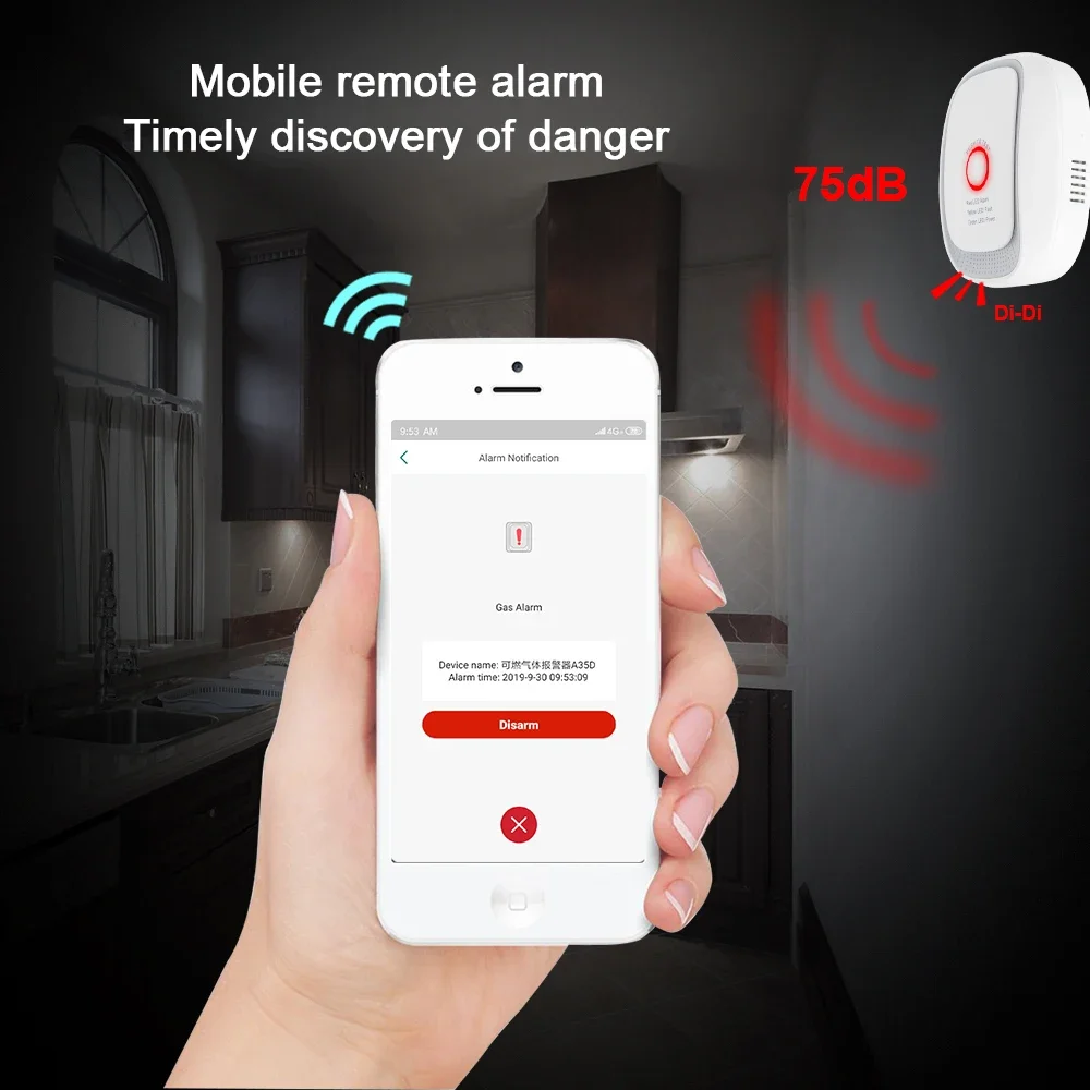 HEIMAN Zigbee Tuya Combustible - огляд і ціна Smart Home Zigbee