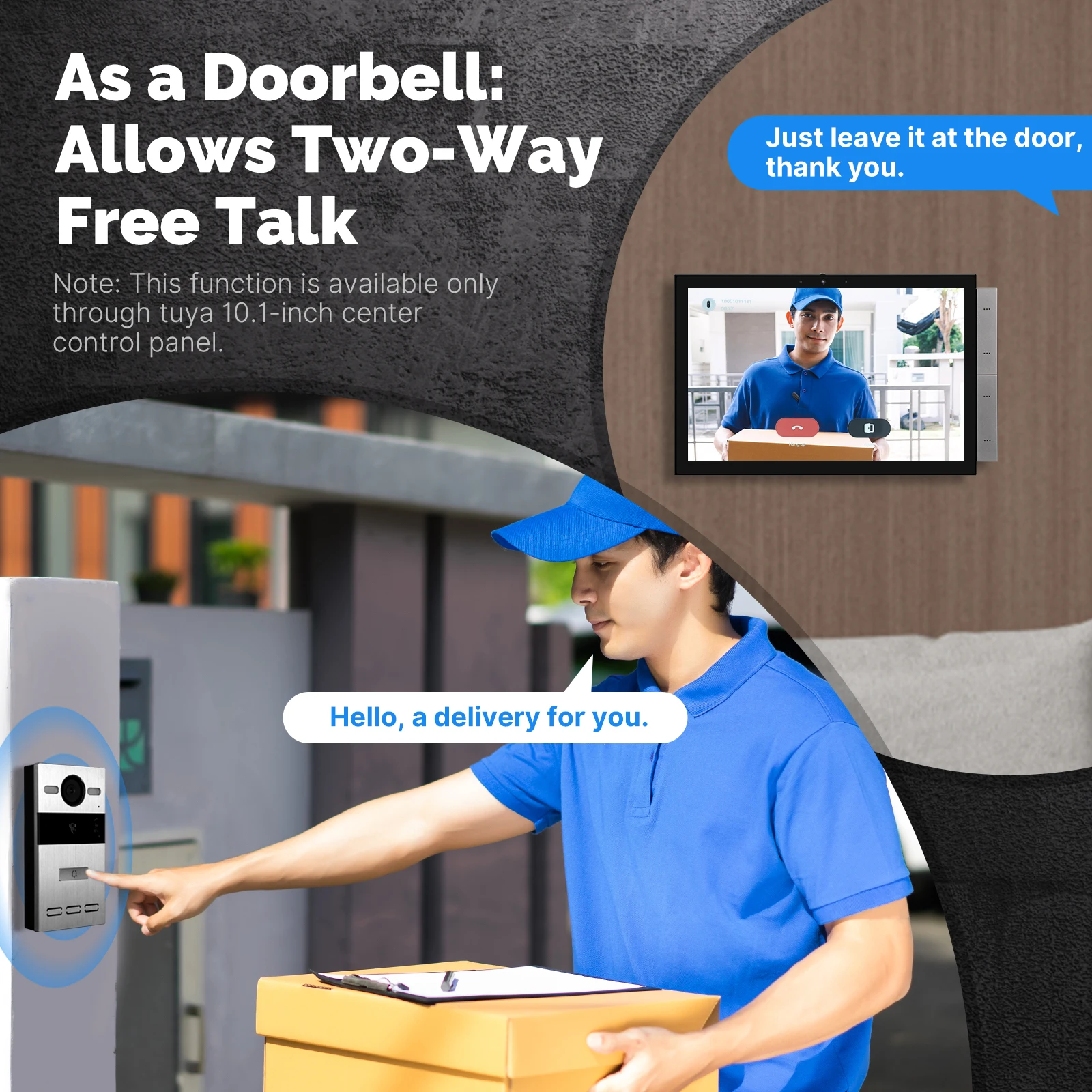 MOES Tuya Door Station Access  - огляд і ціна Smart Home Interior