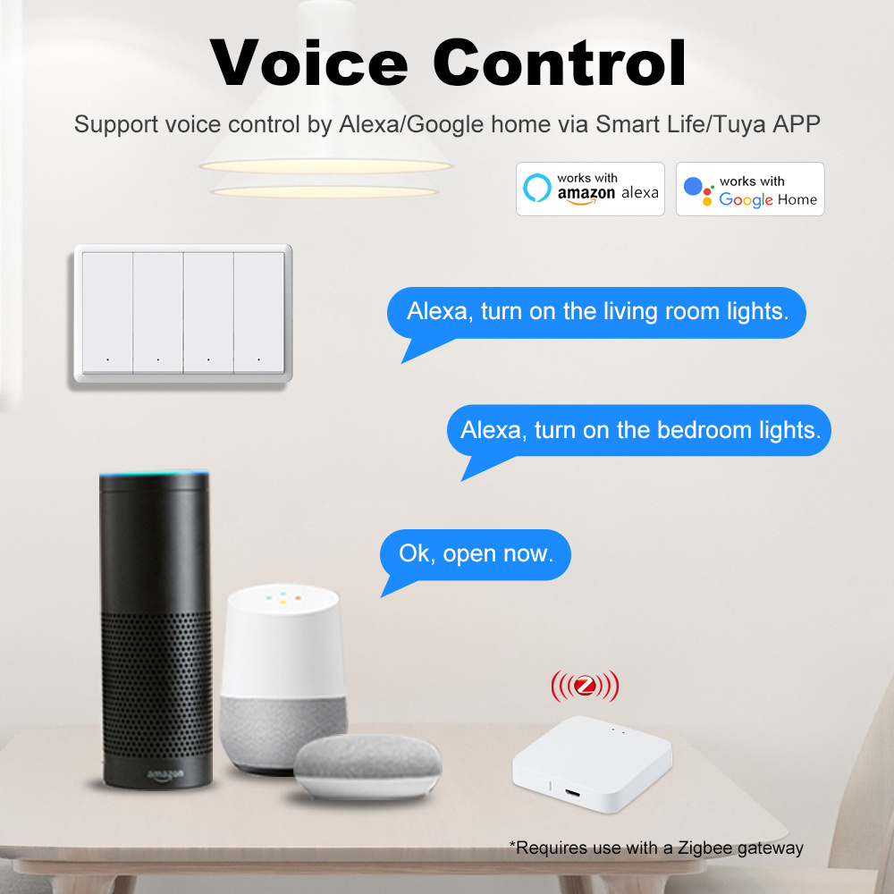 Manhot Smart zigbee Switch No  - огляд і ціна Smart Home For Living