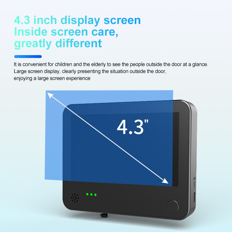 Danmini 4.3inch 2K Smart Life  - огляд і ціна Smart Home Battery Camera