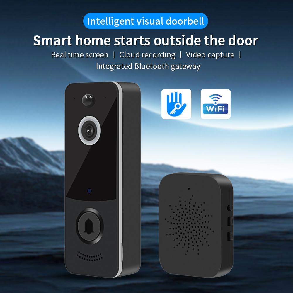 1080P WIFI Video Doorbell TTLO - огляд і ціна Smart Home Battery Camera