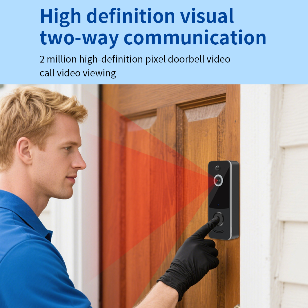 1080P WIFI Video Doorbell TTLO - огляд і ціна Smart Home Battery Camera