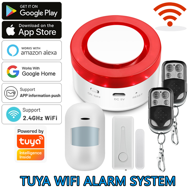 WiFi Tuya Home Alarm System 12 - огляд і ціна Smart Home Ecosystems