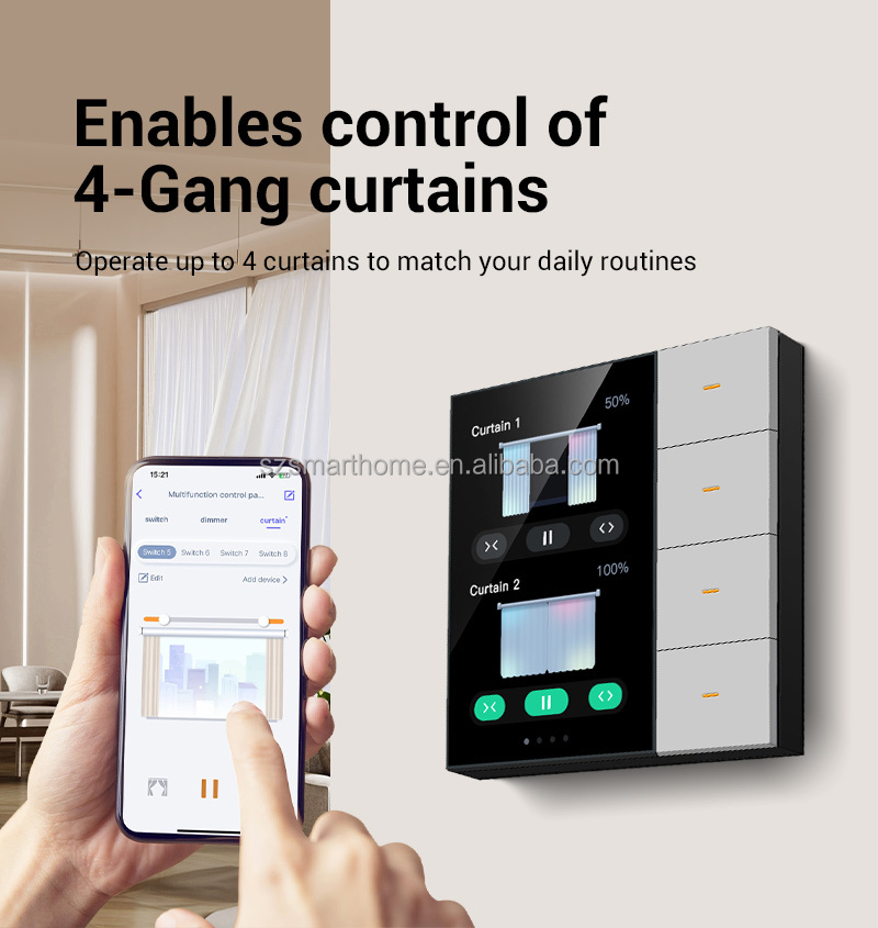 hit product4 Gang Zigbee Smart - огляд і ціна Smart Home Zigbee