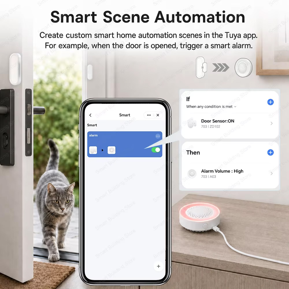 Zigbee 3.0 Door Window Sensor  - огляд і ціна Smart Home For Windows