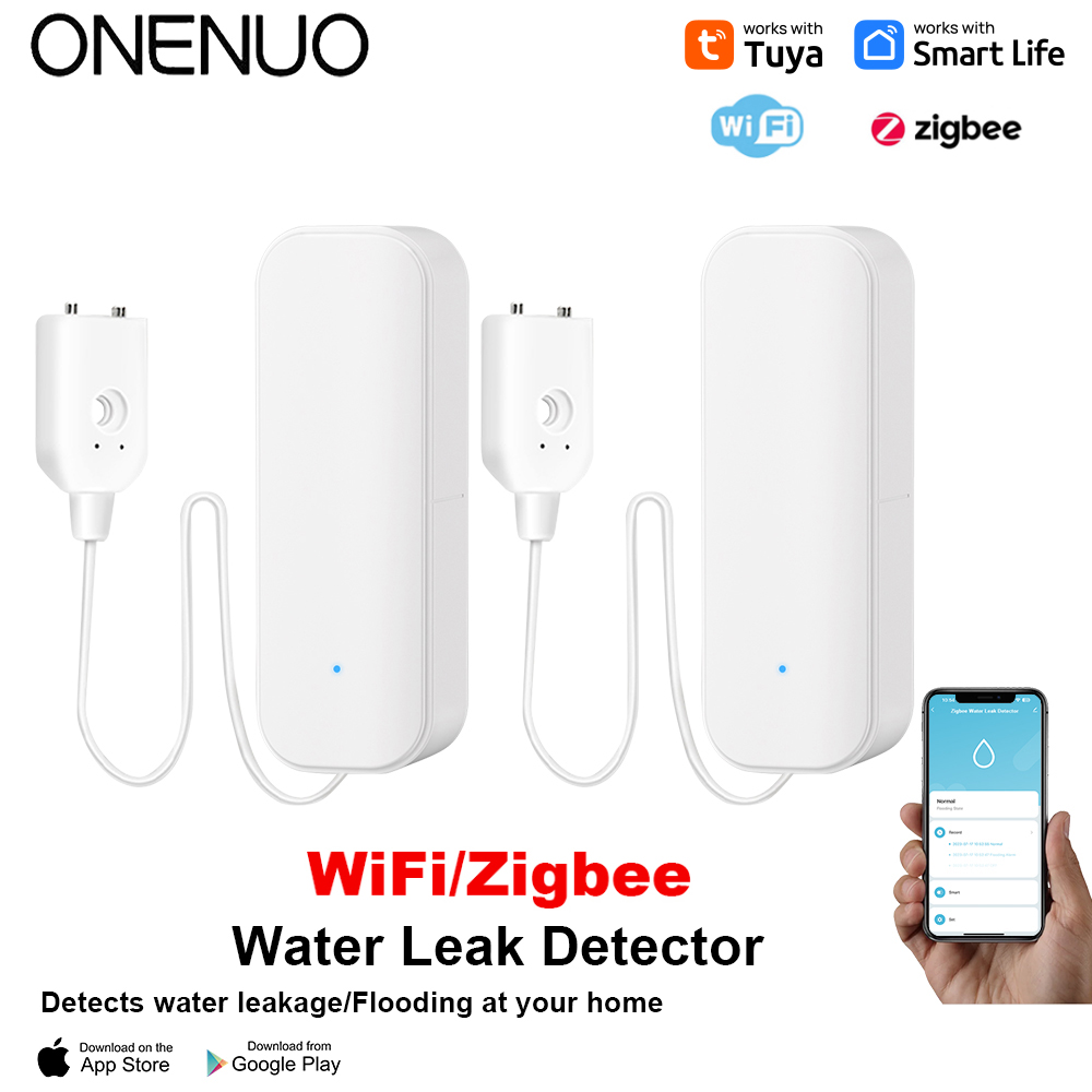 WiFi/Zigbee Water Sensor Tuya  - огляд і ціна Smart Home Security System