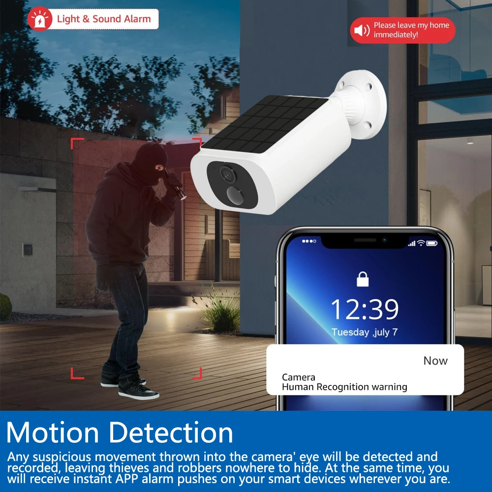 5MP Tuya Smartlife Outdoor Sol - огляд і ціна Smart Home Outdoor Camera