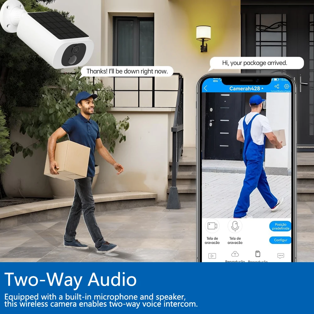 5MP Tuya Smartlife Outdoor Sol - огляд і ціна Smart Home Outdoor Camera