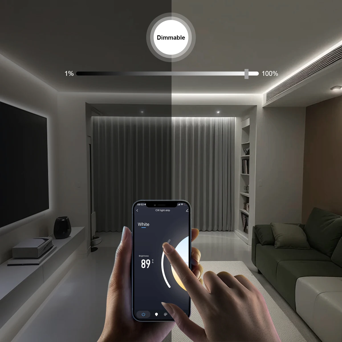Zigbee 3.0 CCT 2700K-6500K Dim - огляд і ціна Smart Home For Windows