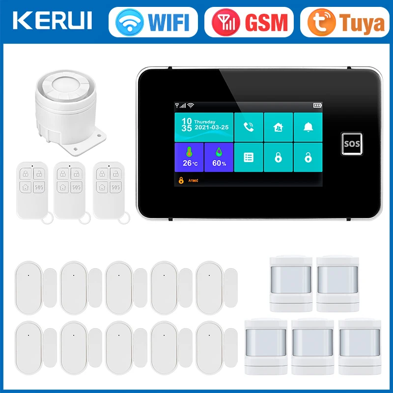KERUI G60B WIFI GSM Alarm Syst - огляд і ціна Smart Home Ecosystems