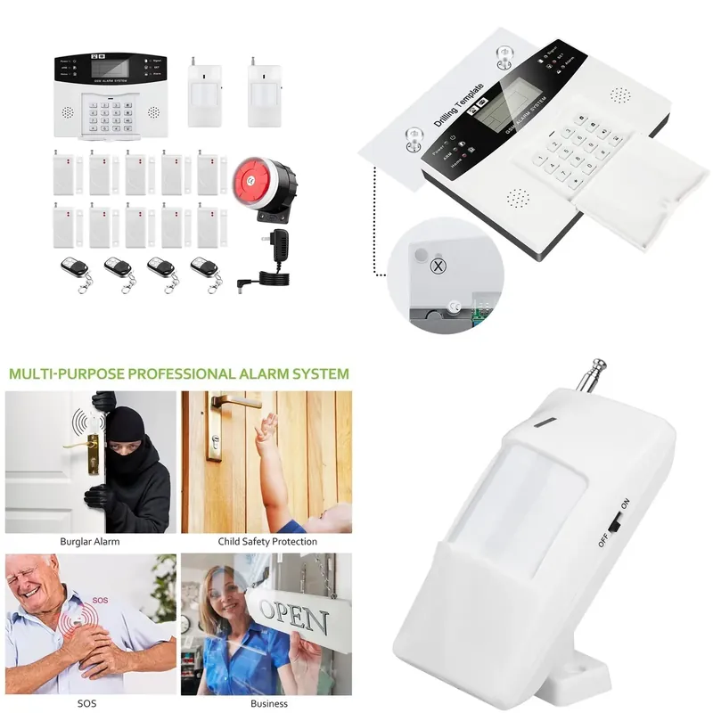 House Burglar Alarm Kit Auto D - огляд і ціна Smart Home Security System