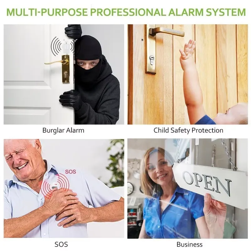 House Burglar Alarm Kit Auto D - огляд і ціна Smart Home Security System