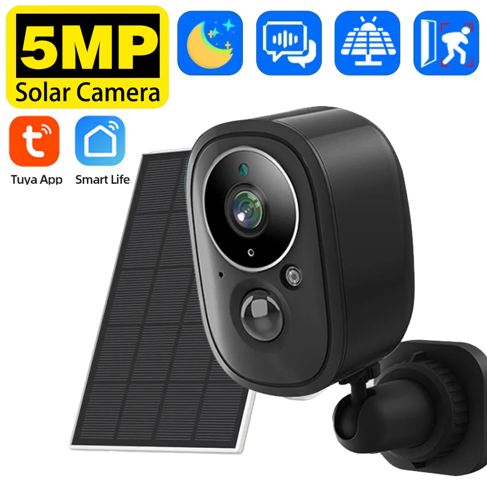 5MP Smart Life Solar Wifi IP C - огляд і ціна Smart Home Outdoor Camera
