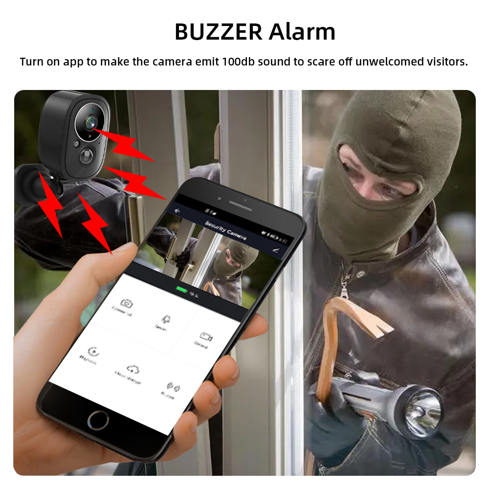5MP Smart Life Solar Wifi IP C - огляд і ціна Smart Home Outdoor Camera
