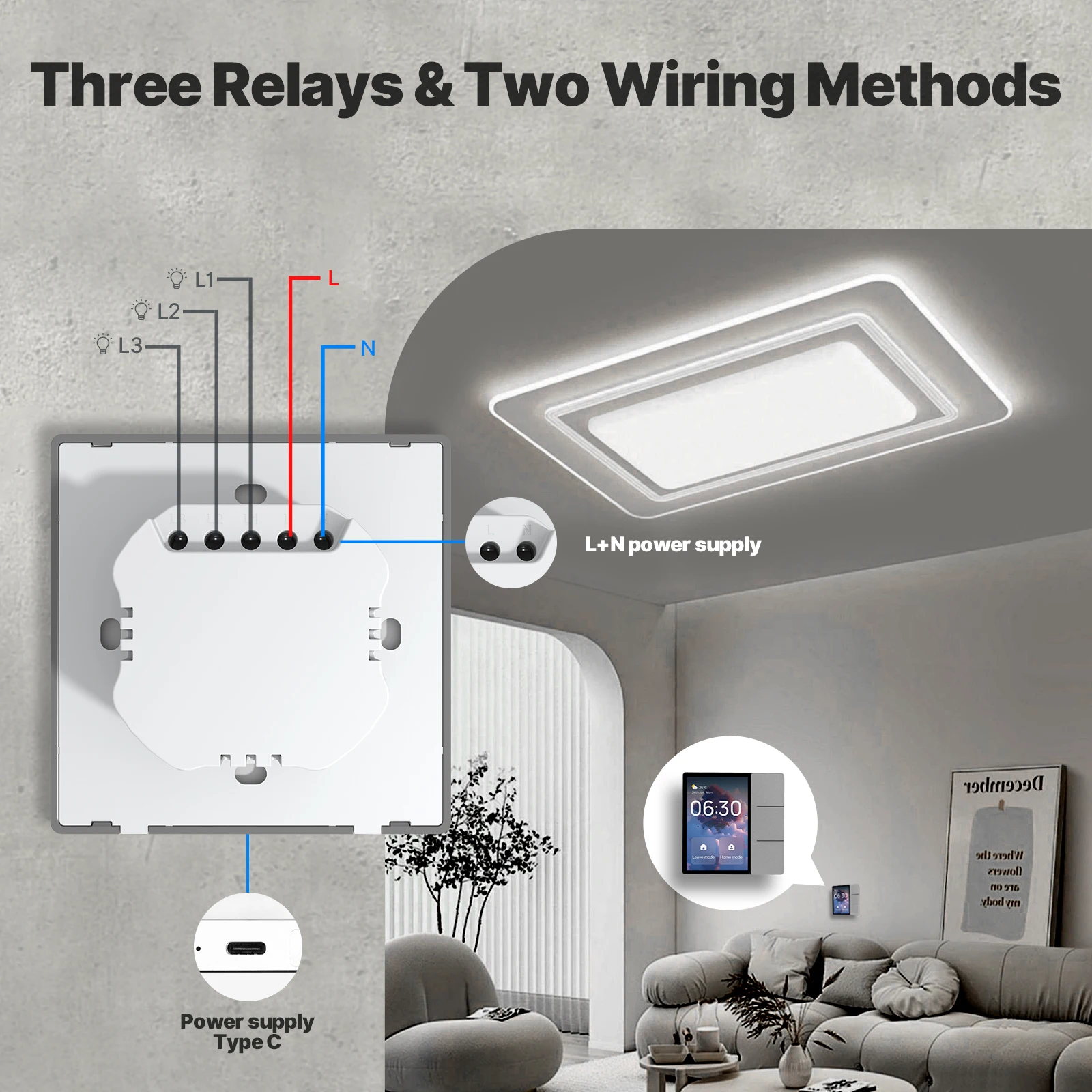 MOES Tuya WiFi 3.5-inch Smart  - огляд і ціна Smart Home Interior