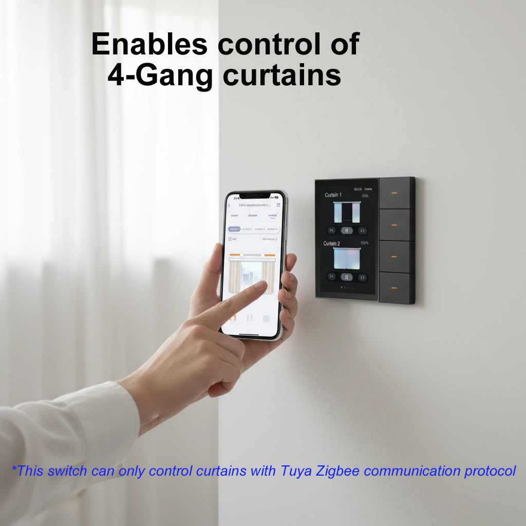 F3-pro Tuya Smart Panel ZigBee - огляд і ціна Smart Home Security System
