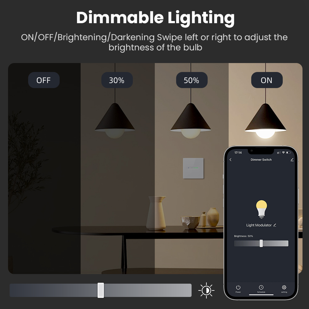 AVATTO WiFi 1/2 Gang Smart Dim - огляд і ціна Smart Home For Living