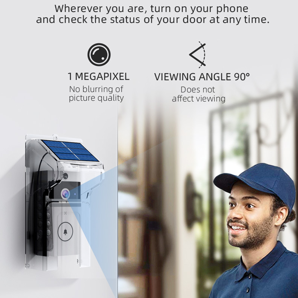 Wifivisual Doorbell Bell Camer - огляд і ціна Smart Home Battery Camera