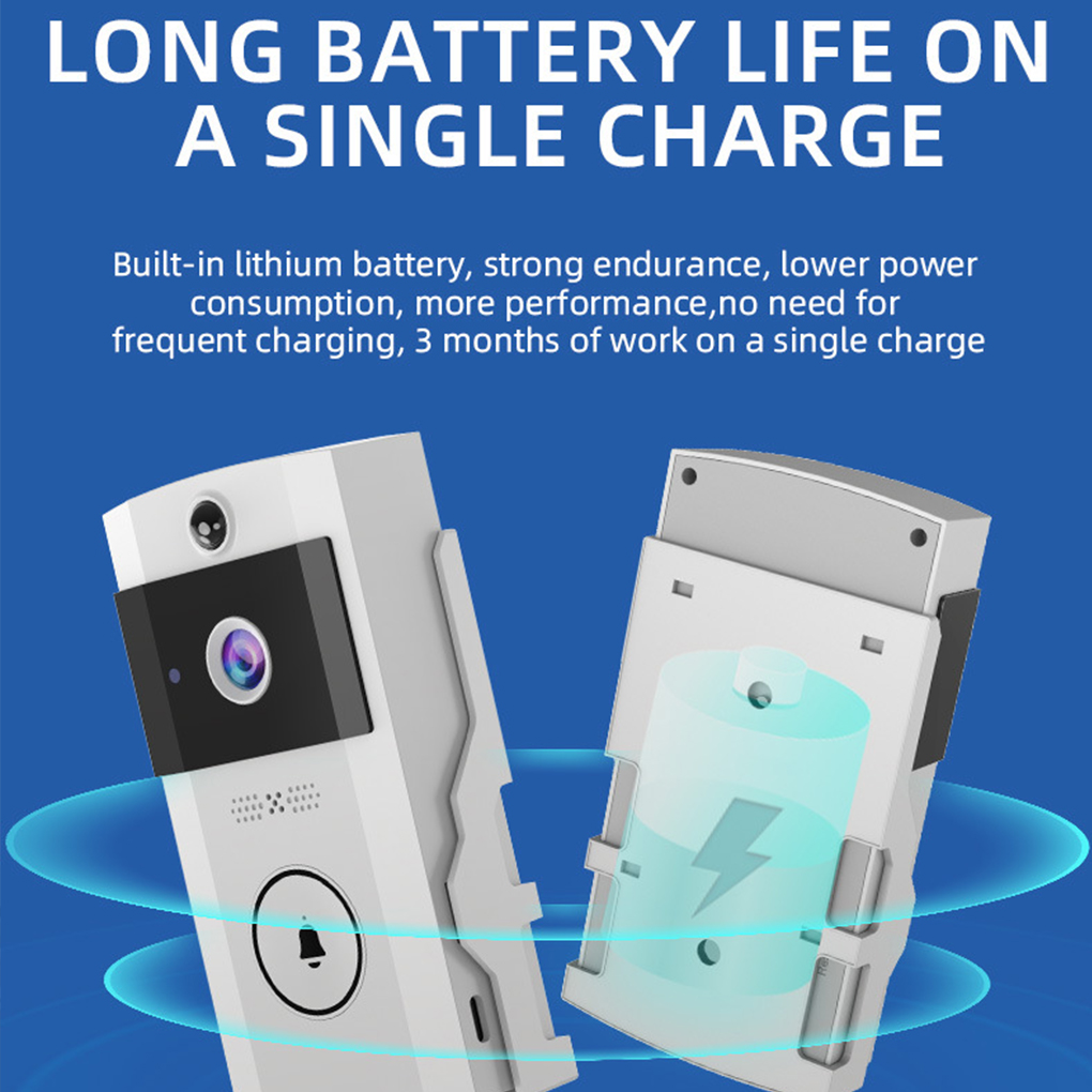 Wifivisual Doorbell Bell Camer - огляд і ціна Smart Home Battery Camera
