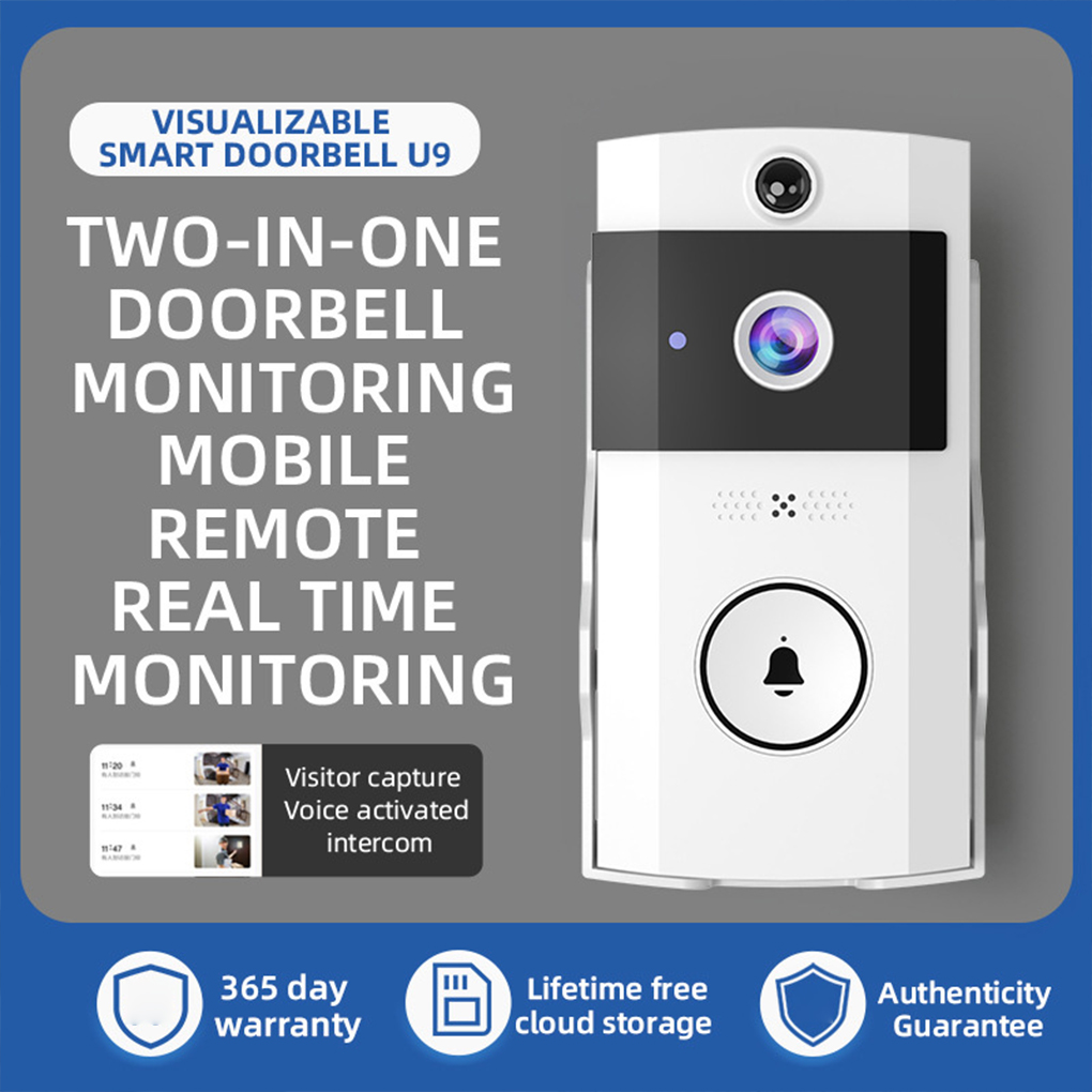 Wifivisual Doorbell Bell Camer - огляд і ціна Smart Home Battery Camera