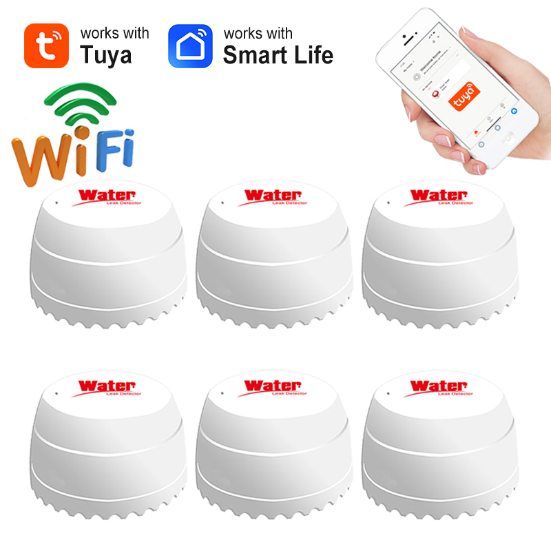 Tuya WiFi Water Leakage Sensor - огляд і ціна Smart Home Security System