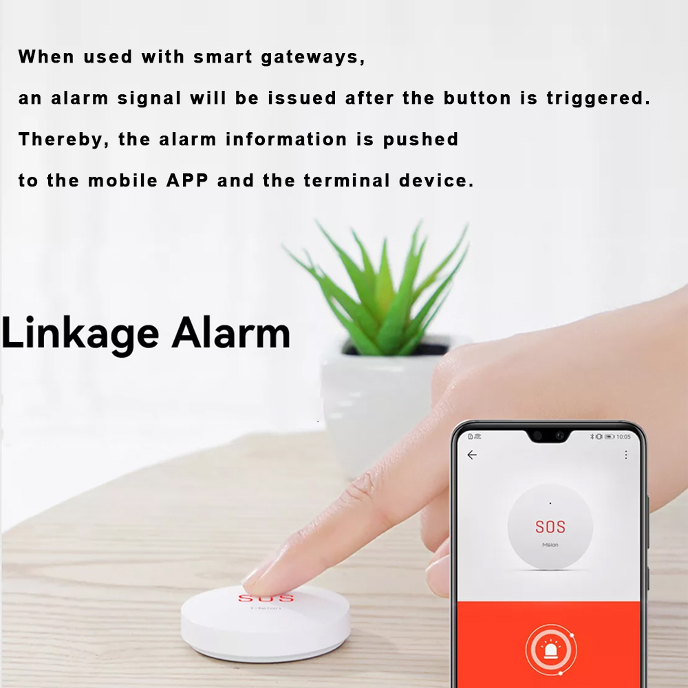 Meian Zigbee Tuya SOS Emergenc - огляд і ціна Smart Home Ecosystems