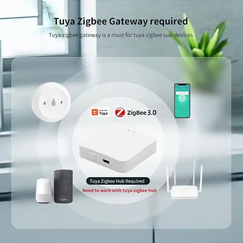For Tuya ZigBee 3.0 Smart Wate - огляд і ціна Smart Home Security System