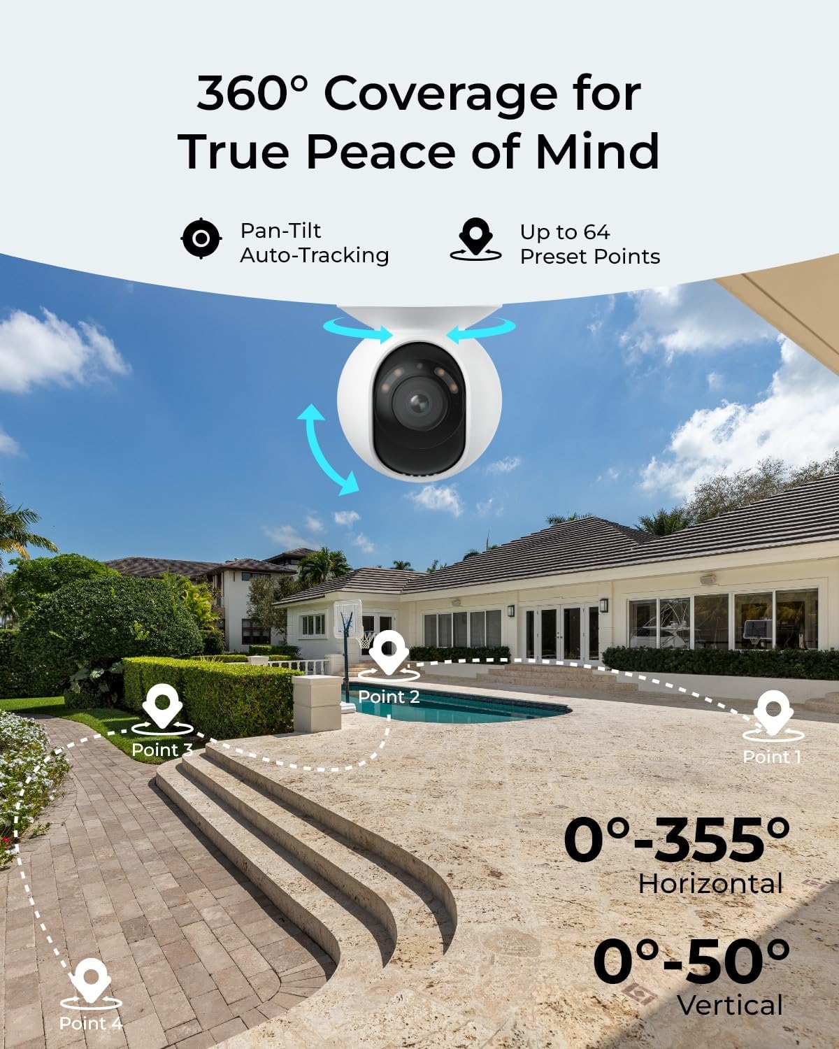 PoE 4K Outdoor Home Security C - огляд і ціна Smart Home Outdoor Camera