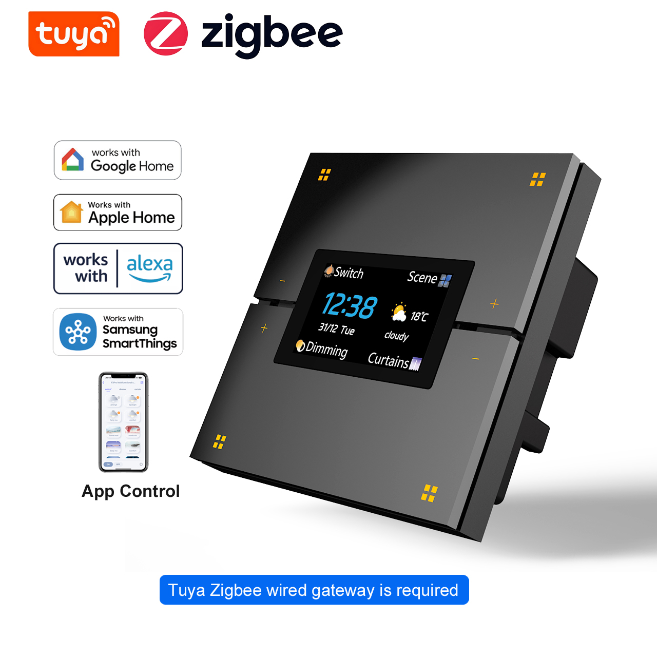 M9 Pro 8-Button UK Tuya Smart  - огляд і ціна Smart Home For Living