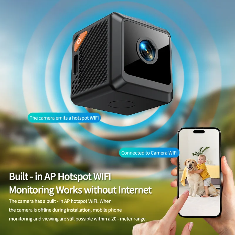 W02 1080P mini security protec - огляд і ціна Smart Home Outdoor Camera