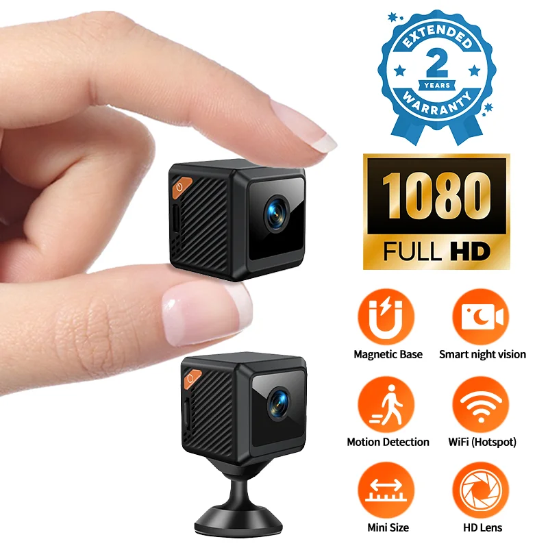 W02 1080P mini security protec - огляд і ціна Smart Home Outdoor Camera