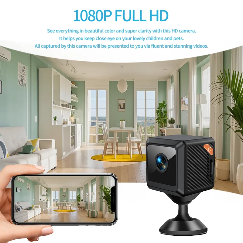 W02 1080P mini security protec - огляд і ціна Smart Home Outdoor Camera