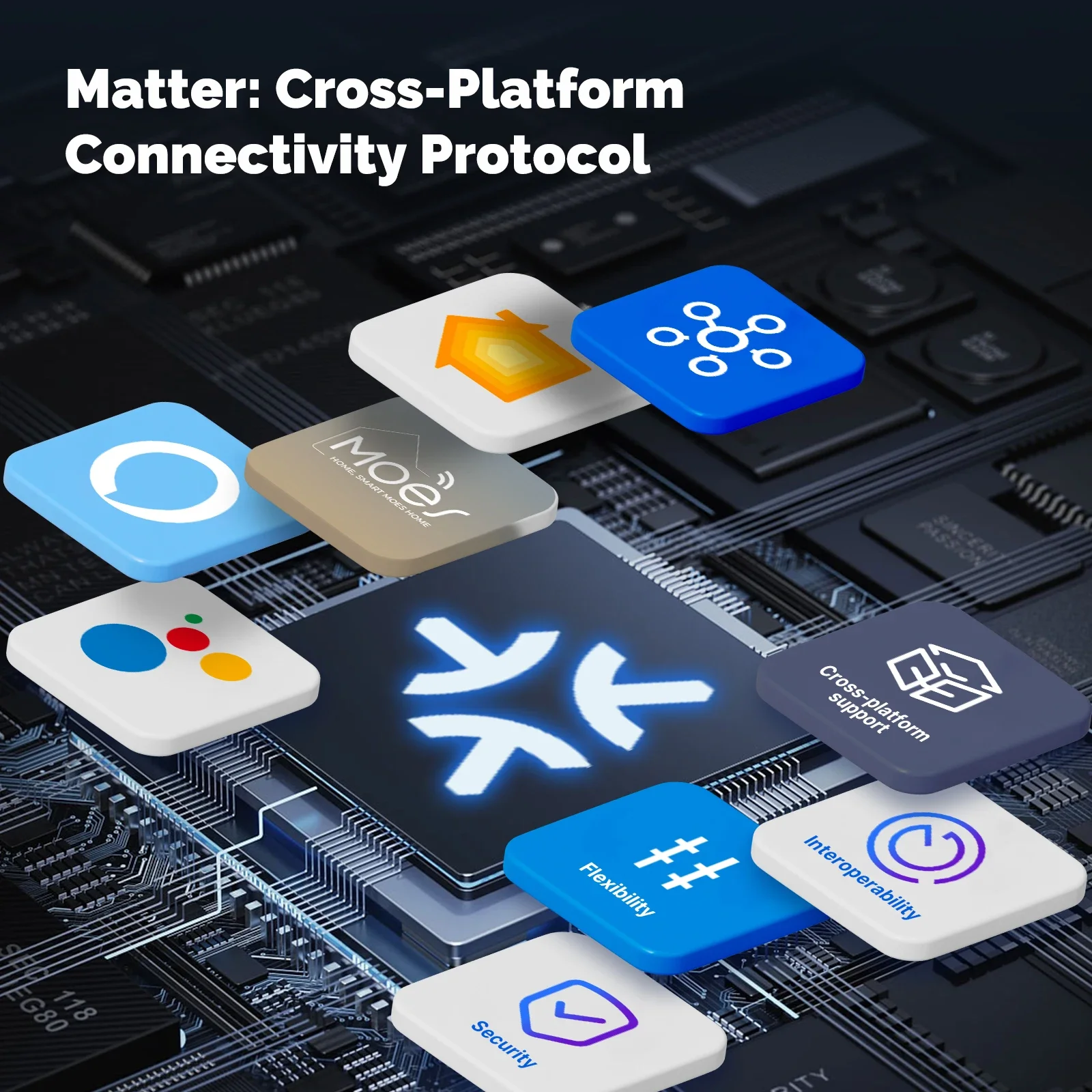MOES Matter Tuya WiFi Smart Li - огляд і ціна Smart Home For Living