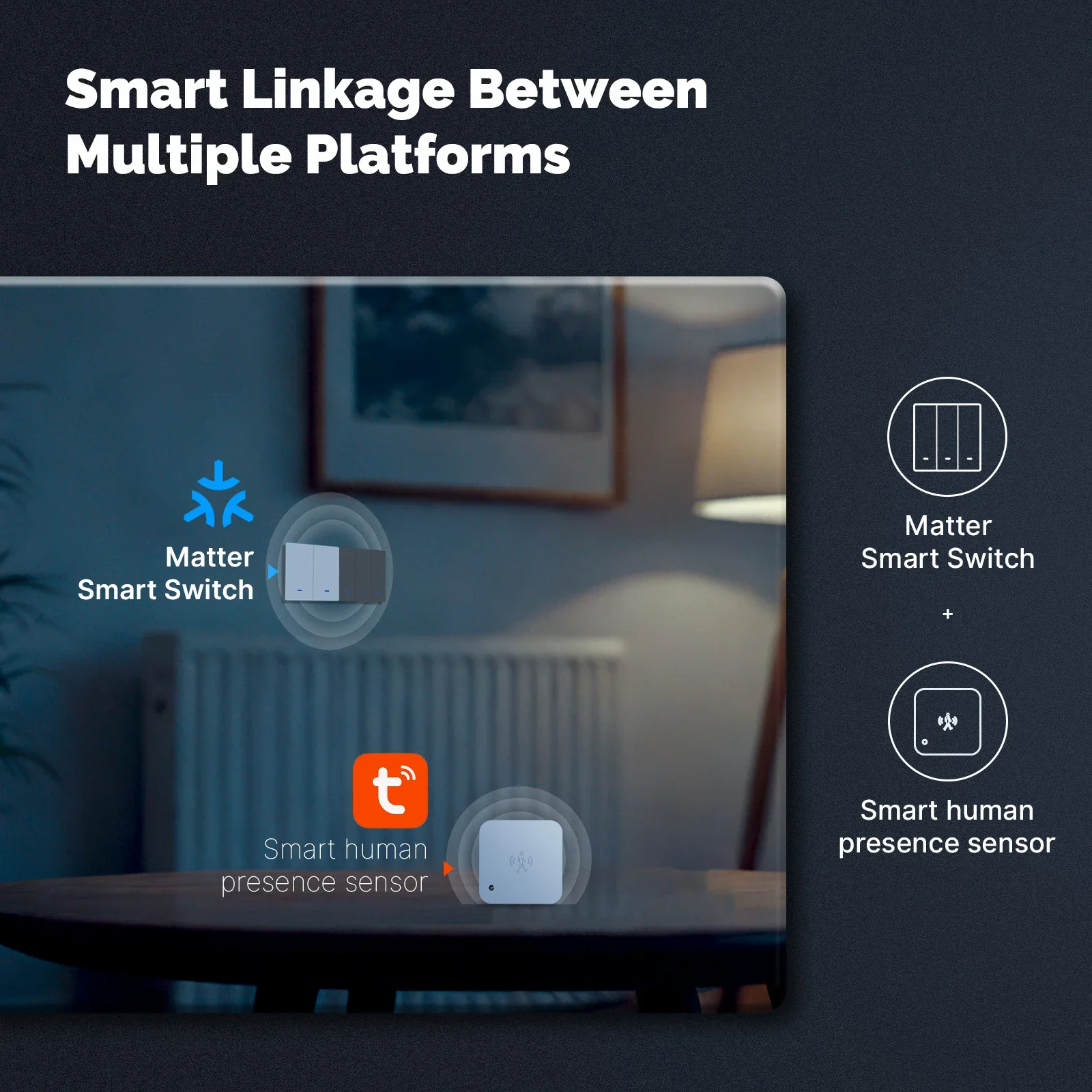 MOES Matter Tuya WiFi Smart Li - огляд і ціна Smart Home For Living