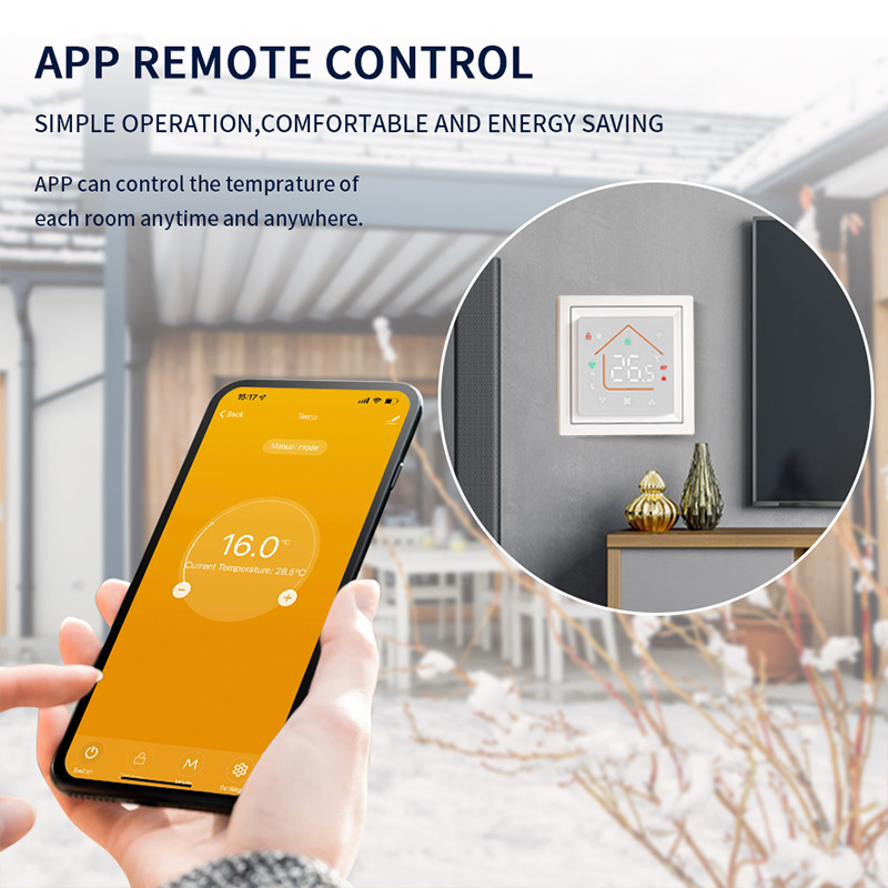 Smart WiFi Thermostat Works Tu - огляд і ціна Smart Home Security System