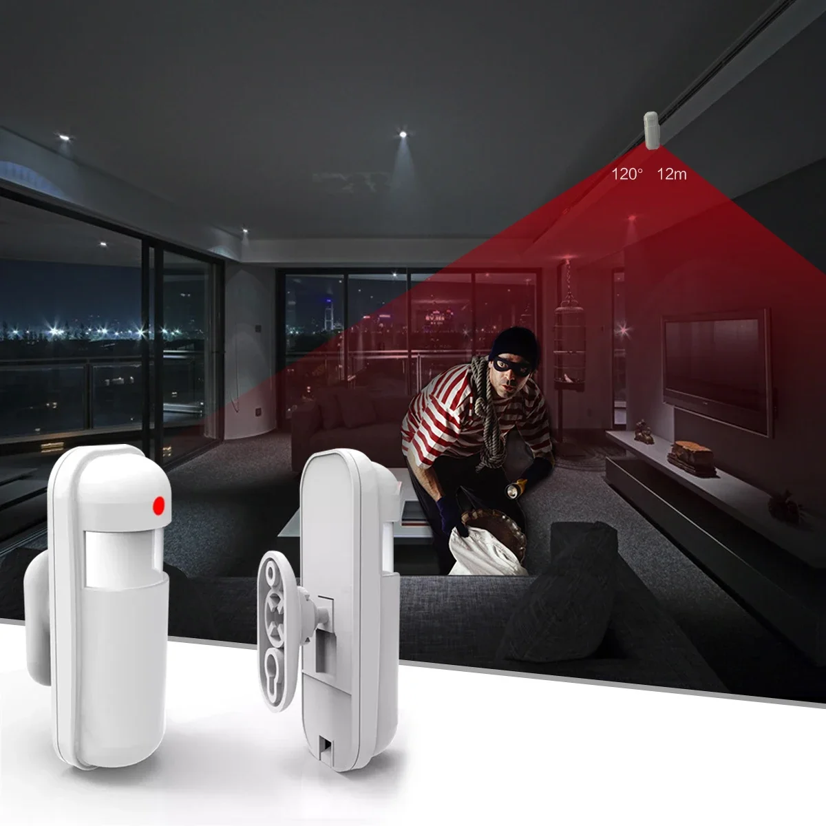 433MHz Motion Sensor Wireless  - огляд і ціна Smart Home Security System