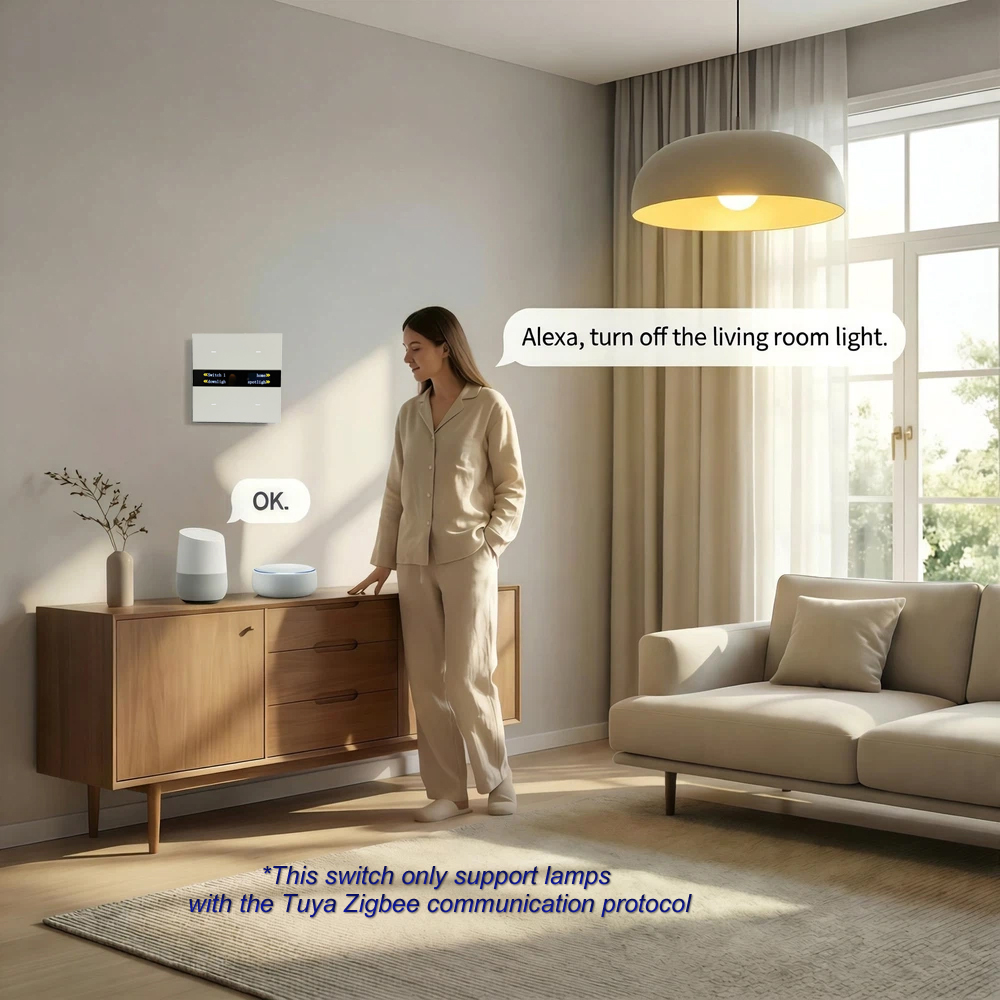 M8 Pro Zigbee Smart Switch Pan - огляд і ціна Smart Home For Living