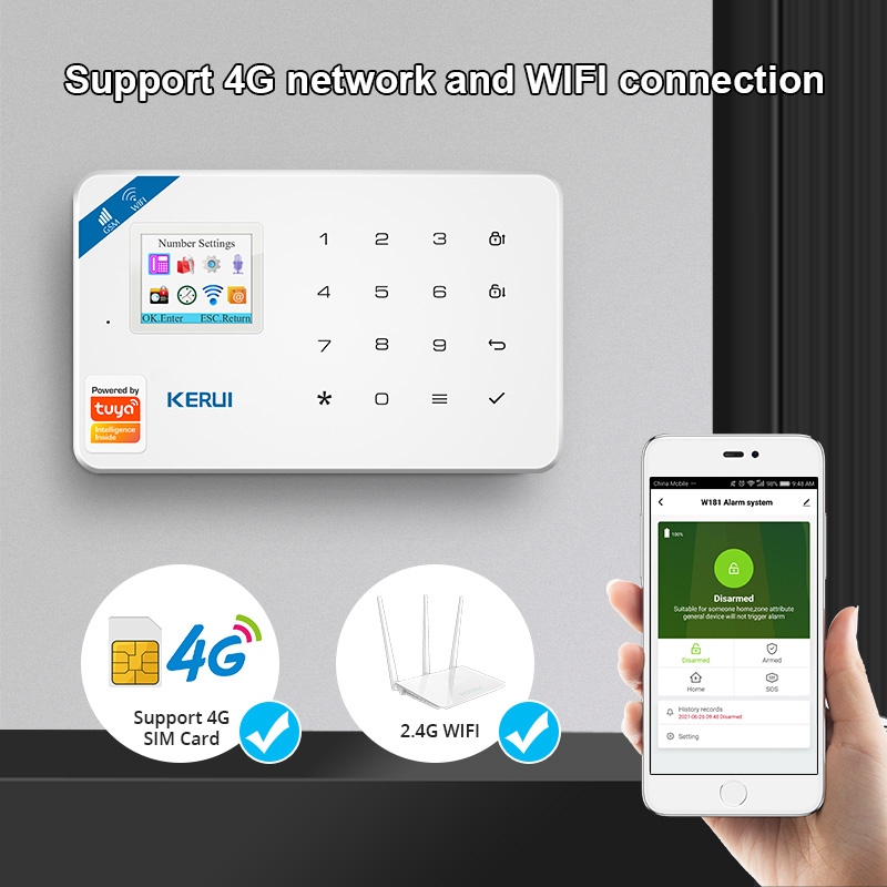 KERUI Security Alarm System Ki - огляд і ціна Smart Home Ecosystems